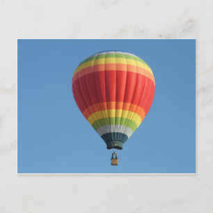 虹の熱気のbaloon ポストカード