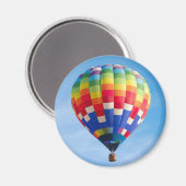 虹の熱気球 マグネット (正面/裏面)