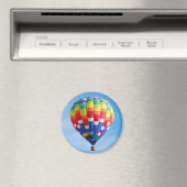 虹の熱気球 マグネット (インサイチュ (食洗機))