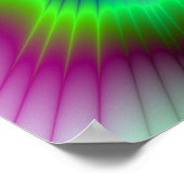 虹の爆発のポスター ポスター (角)