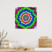 虹の爆発のポスター ポスター (キッチン)