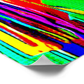 虹の爆発 ポスター (角)