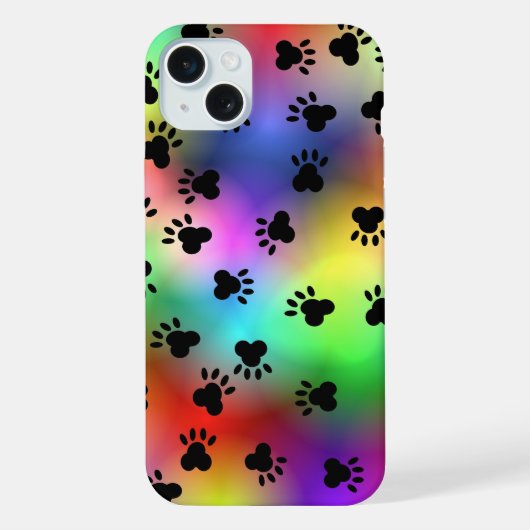 虹の犬の足跡 iPhoneケース (裏面)