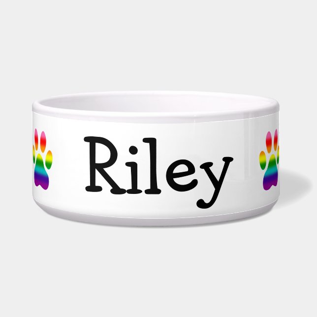 虹の犬の足 ボウル (正面)