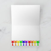 虹の猫の鳴き声 カード (内部)