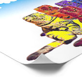 虹の猫を越えて ポスター (角)