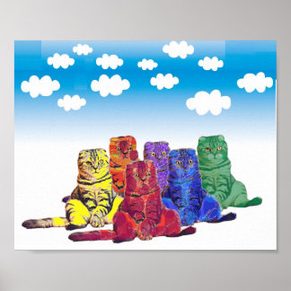 虹の猫を越えて ポスター