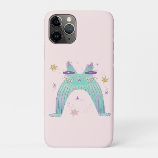 虹の猫アート Case-Mate iPhoneケース (裏)