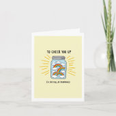 虹の瓶があなたにレインボーのカードを応援に カード (正面)