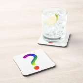 虹の疑問符 コースター (右側)