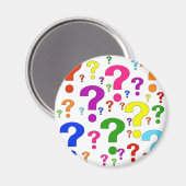 虹の疑問符 マグネット (正面/裏面)
