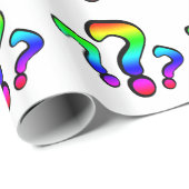 虹の疑問符 ラッピングペーパー (ロールコーナー)