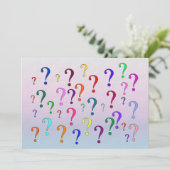 虹の疑問符 招待状 (スタンド正面)