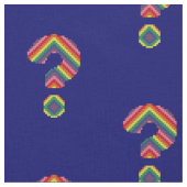 虹の疑門符 ファブリック (クローズアップ)