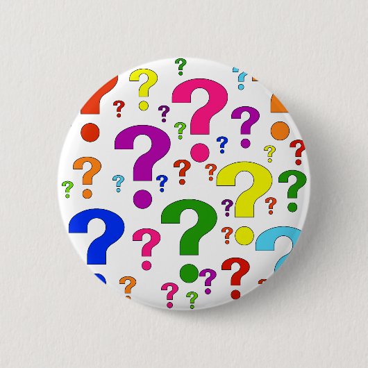 虹の疑門符 缶バッジ (正面)