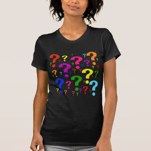 虹の疑門符 Tシャツ