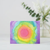 虹の目標はがき ポストカード (スタンド正面)