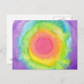 虹の目標はがき ポストカード (正面/裏面)