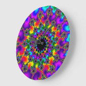 虹の目 ラージ壁時計 (傾斜)