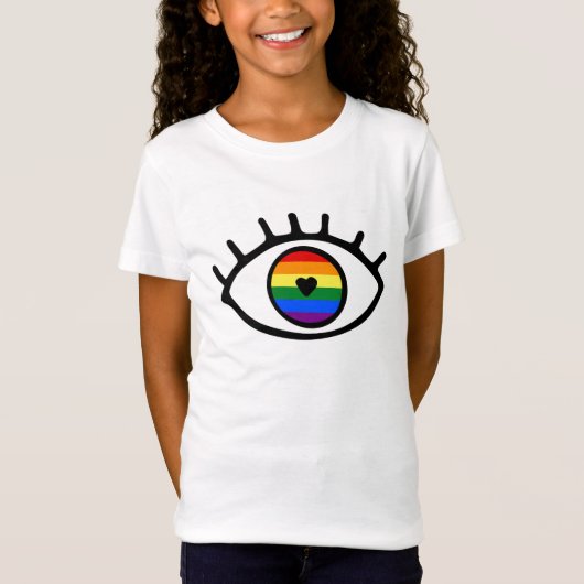 虹の目 Tシャツ (正面)
