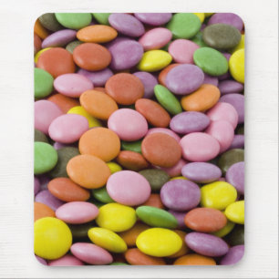 虹の砂糖菓子の写真 マウスパッド