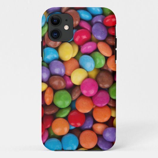 虹の砂糖菓子甘いキャンデーの写真の写真 Case-Mate iPhoneケース (裏面)