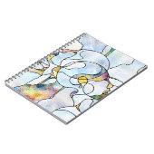 虹の破片、ステンドグラスの統一 ノートブック (左側)