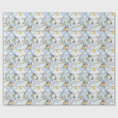 虹の破片、ステンドグラスの統一 ラッピングペーパー (フラット)