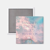 虹の磁石である マグネット (正面/裏面)