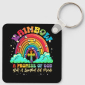 虹の神の約束ではなくプライドChr キーホルダー (裏面)