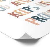 虹の神は常保に彼の約束のポスター ポスター (角)