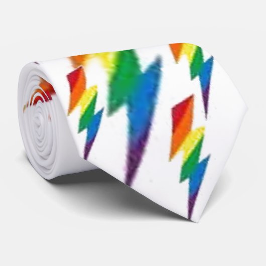 虹の稲妻 ネクタイ (ロール)