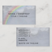 虹の空 名刺 (正面/裏面)