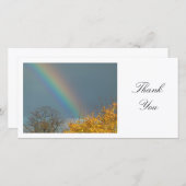 虹の端-ありがとう サンキューカード (正面/裏面)