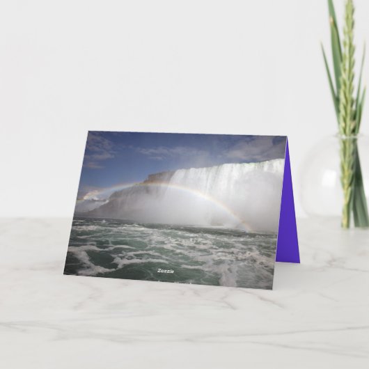 虹の端 カード (裏面)