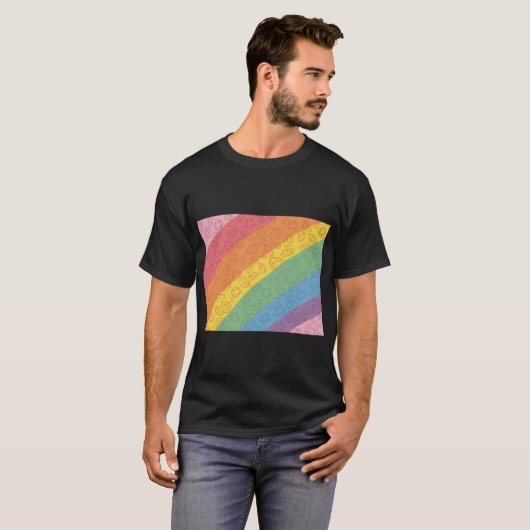 虹の笑顔エネルギー Tシャツ (正面フル)