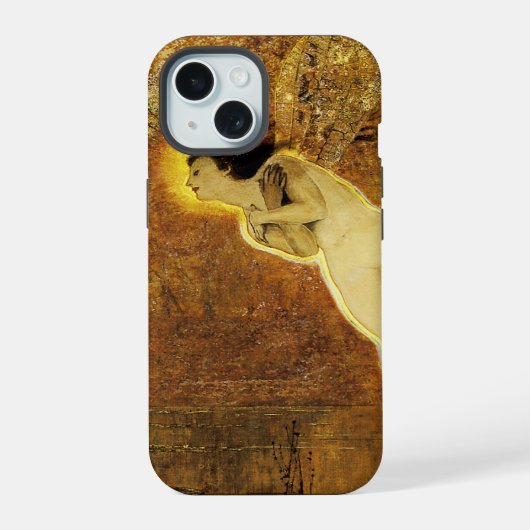 虹の精霊イリス iPhone 15ケース (裏面)