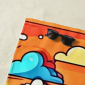 虹の素晴らし漫画林 ビーチタオル (インサイチュ)