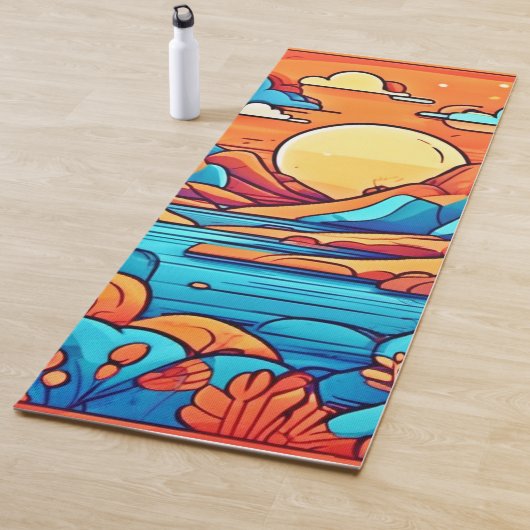 虹の素晴らし漫画林 ヨガマット (インサイチュ)