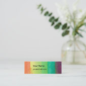 虹の細いカード コーリングカード (スタンド正面)