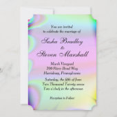 虹の結婚式招待状 同性愛に興味がある方へ 招待状 (正面)