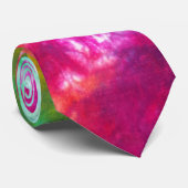 虹の絞り染め ネクタイ (ロール)