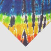 虹の絞り染め 薄葉紙 (詳細)