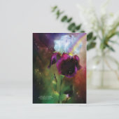 虹の絵はがきの女神 ポストカード (スタンド正面)