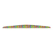 虹の絵文字ヘッドバンド タイヘッドバンド (正面)