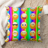 虹の絵文字 クッション (ブランケット)