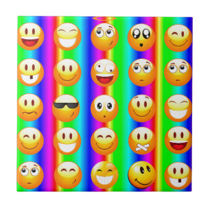 虹の絵文字 タイル