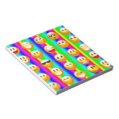虹の絵文字 ノートパッド (アングル)