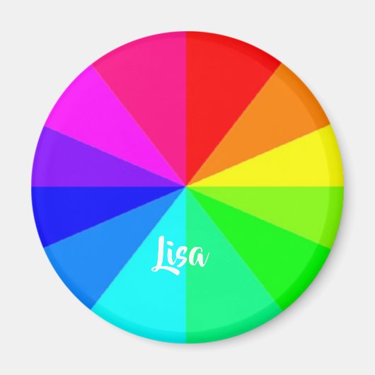 虹の線 マグネット (正面)