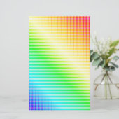 虹の線 便箋 (スタンド正面)